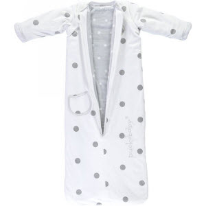 puckababy slaapzak white dotty 4 seizoenen