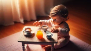 Baby's en andere dranken: thee / melk / sap
