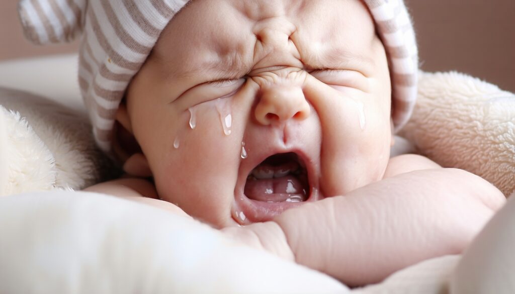 baby huilen zonder reden