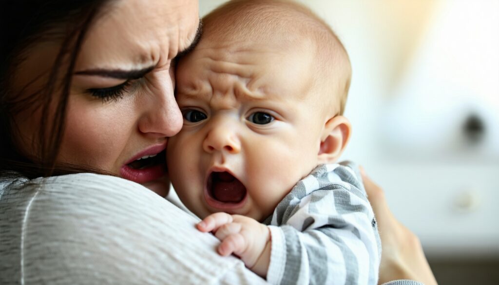 baby verslikt zich