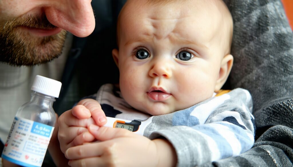 wat te doen bij koorts baby