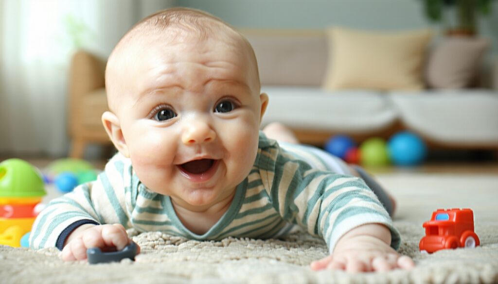 lichamelijke ontwikkeling baby