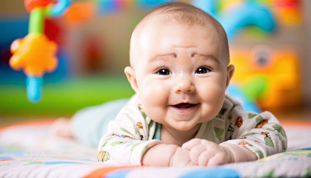 baby 4 maanden ontwikkeling