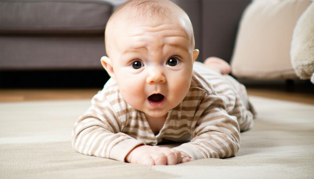 baby hoofd optillen