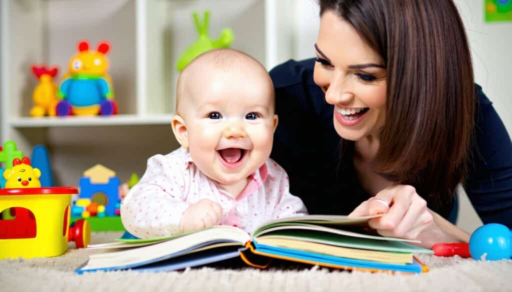taalontwikkeling baby stimuleren