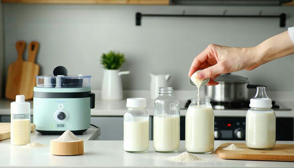flesvoeding bereiden en bewaren