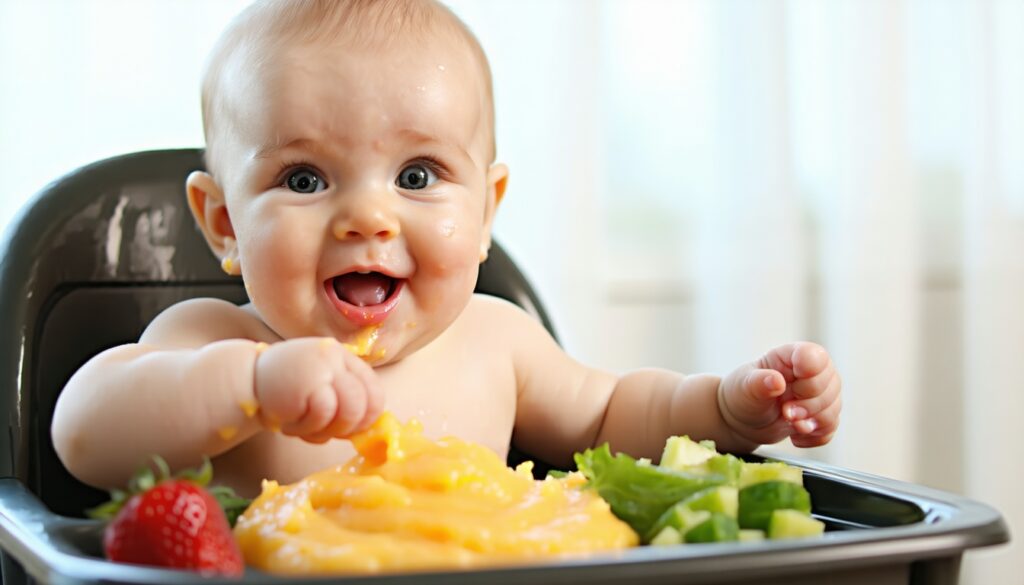 tekens dat een baby klaar is voor vaste voeding