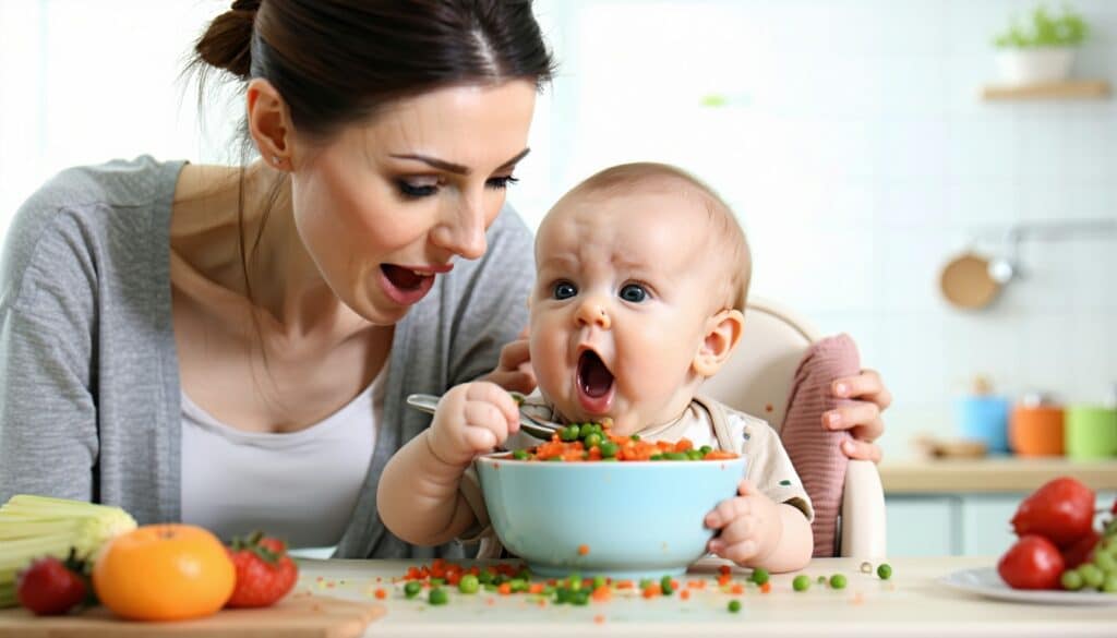 baby wil niet eten of drinken