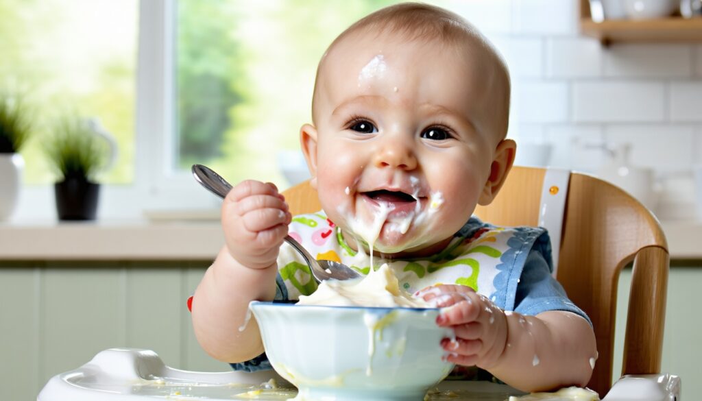 wanneer mag een baby yoghurt en kwark?