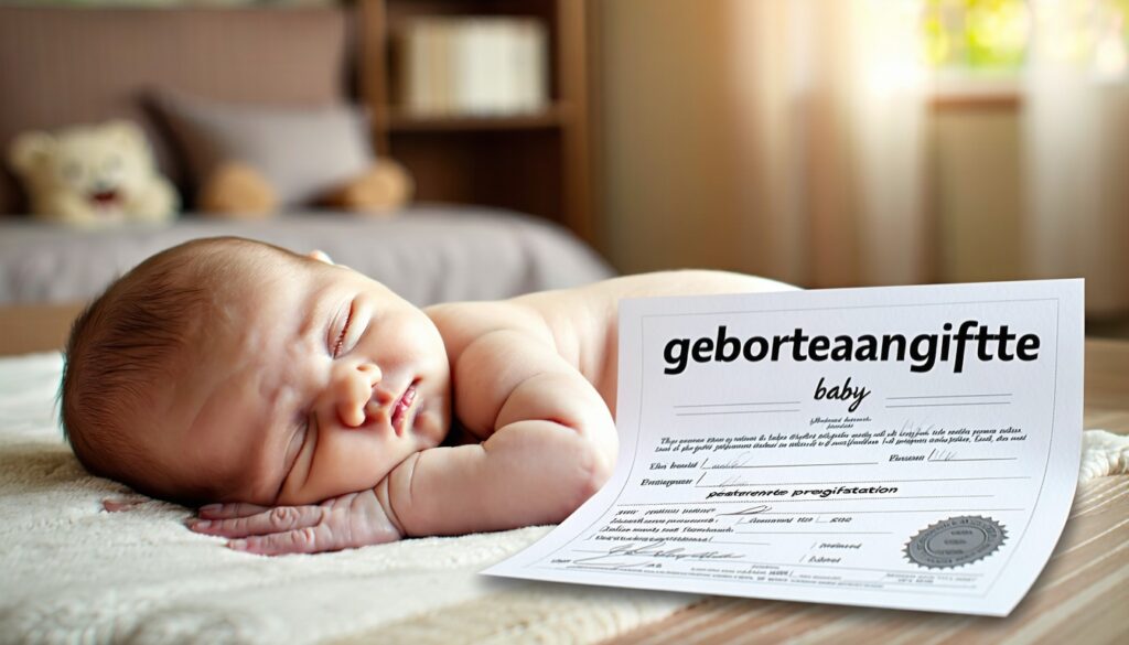 geboorteaangifte baby