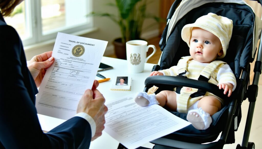 reisdocumenten baby aanvragen
