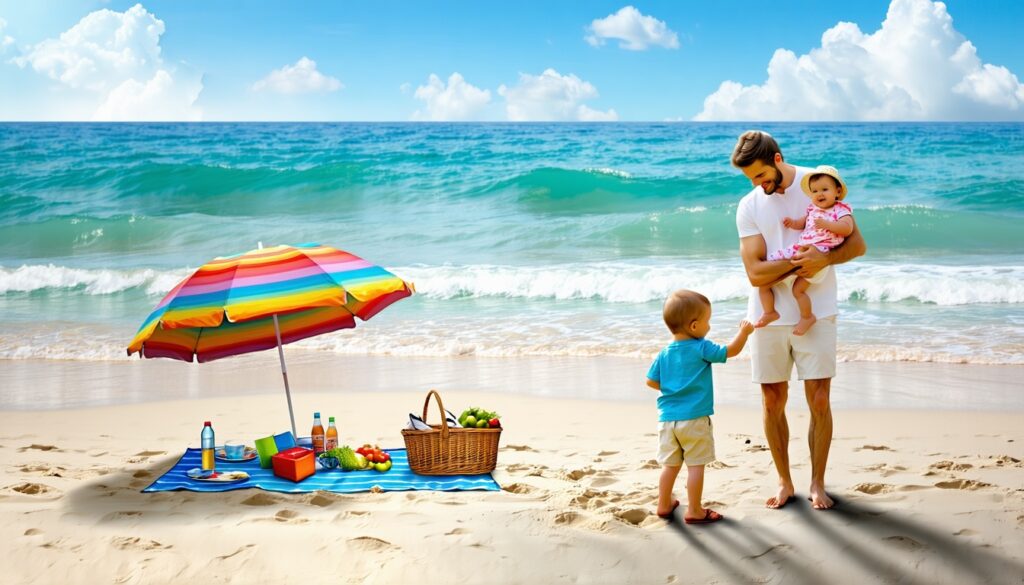 vakantie met baby