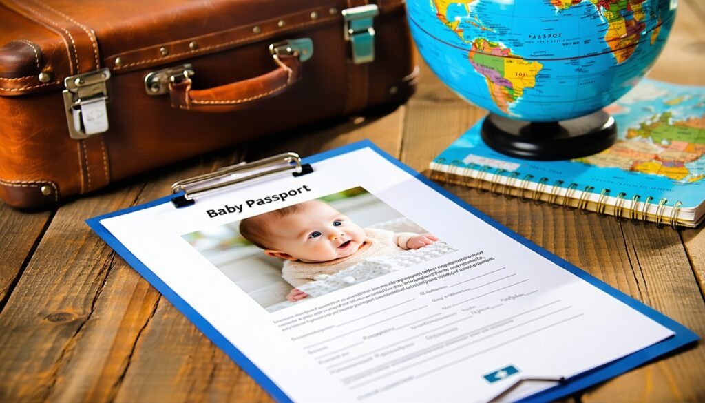 baby paspoort aanvragen