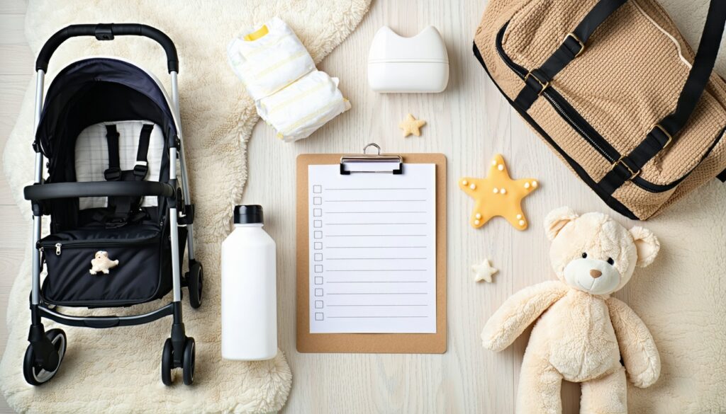 checklist vakantie baby