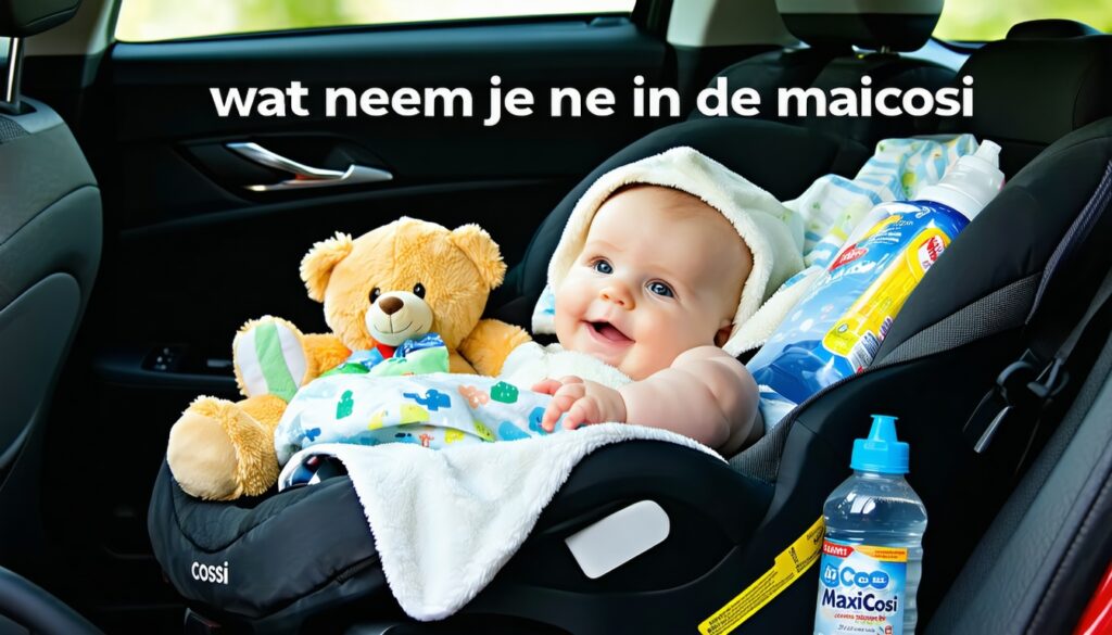 wat neem je mee in de maxicosi