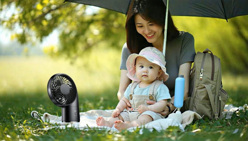 baby beschermen tegen hitte