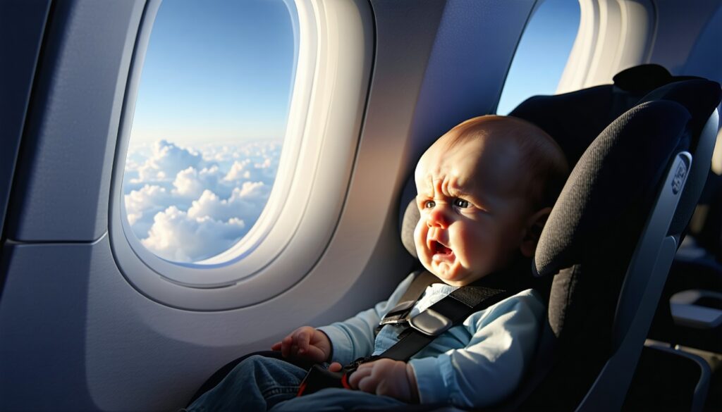 baby in vliegtuig oorpijn