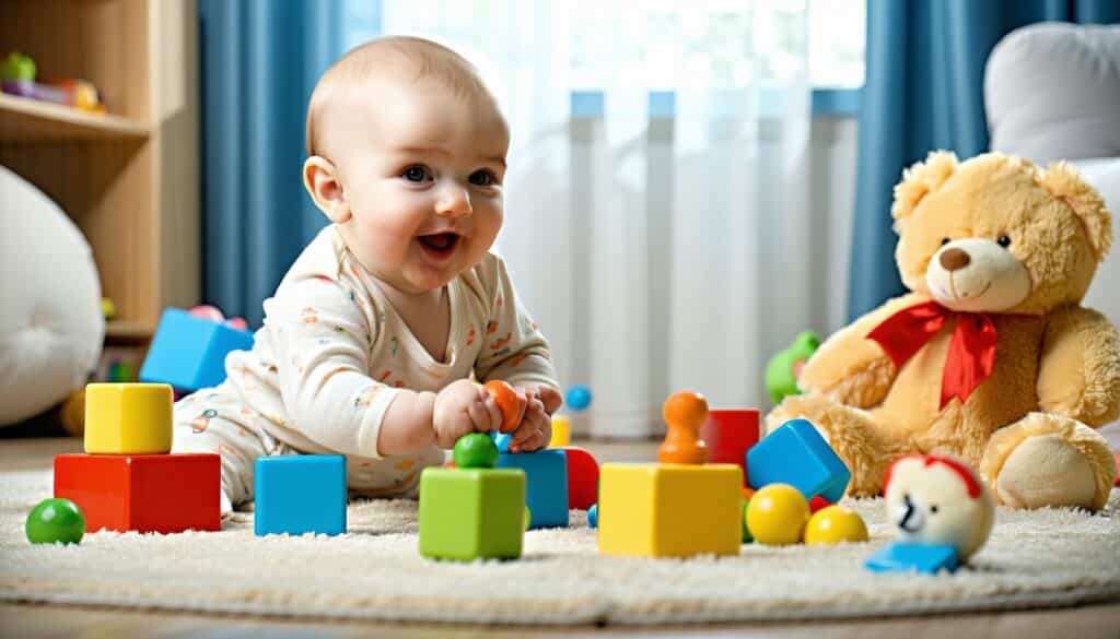 baby 4 maanden spelletjes