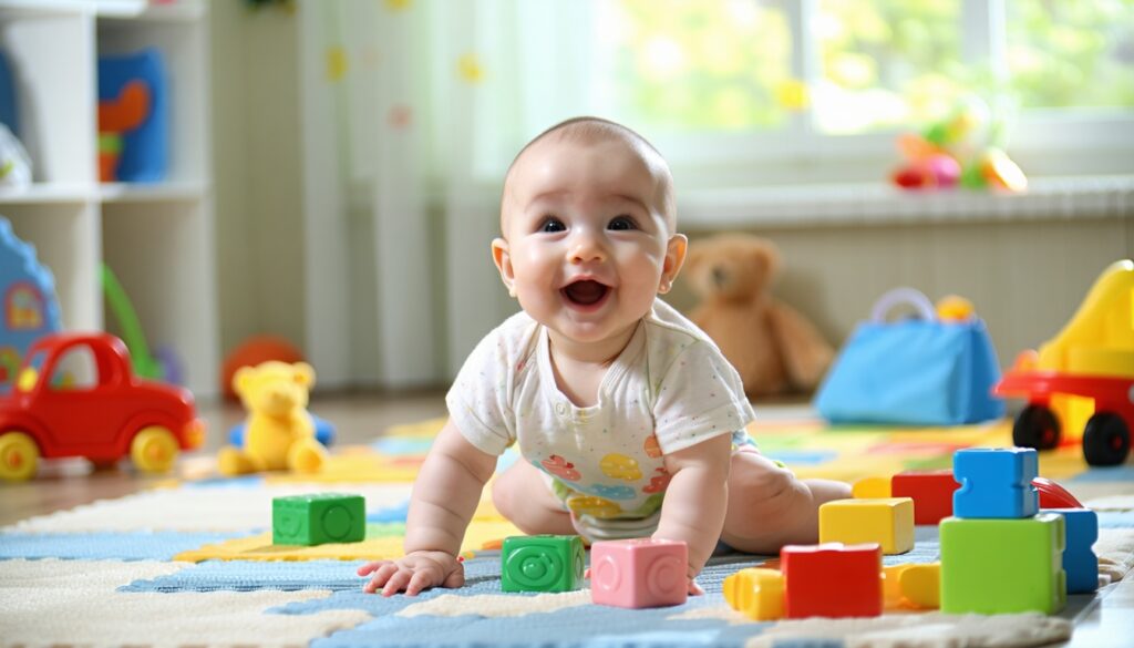 baby 7 maanden spelletjes