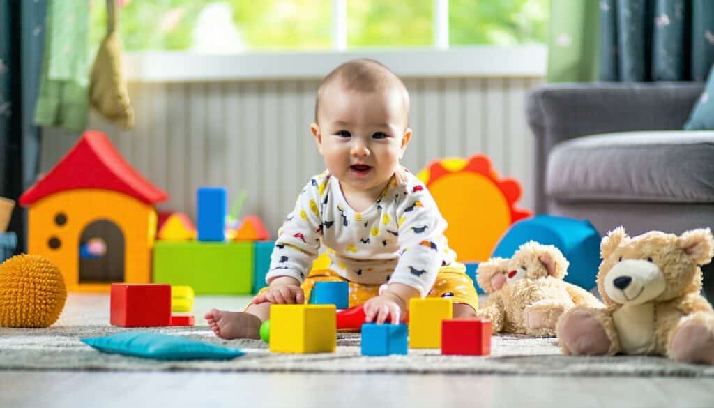sensorisch spel baby