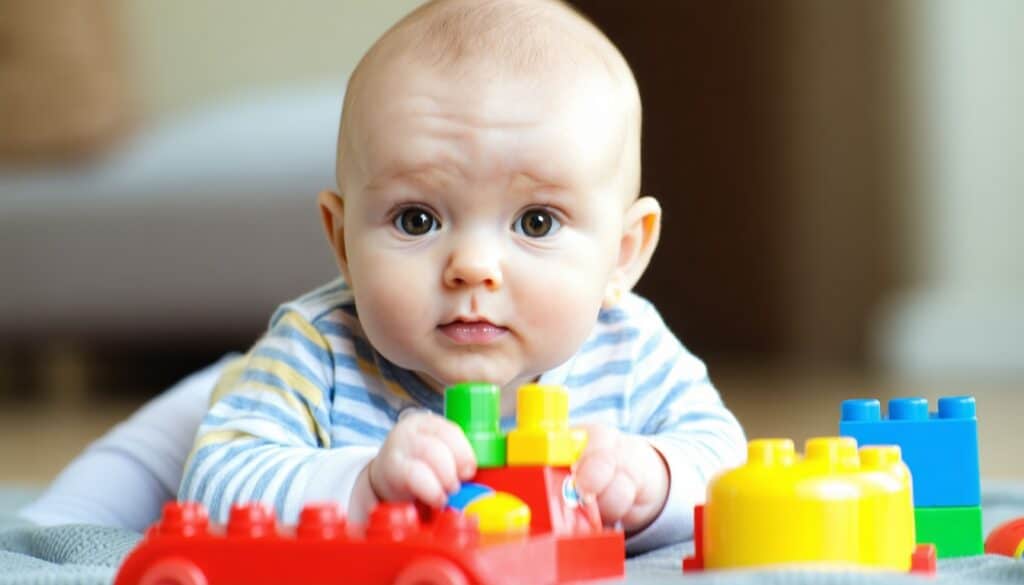 visuele stimulatie baby