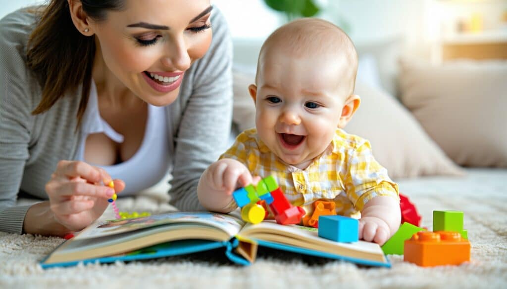 samenspel baby ouder