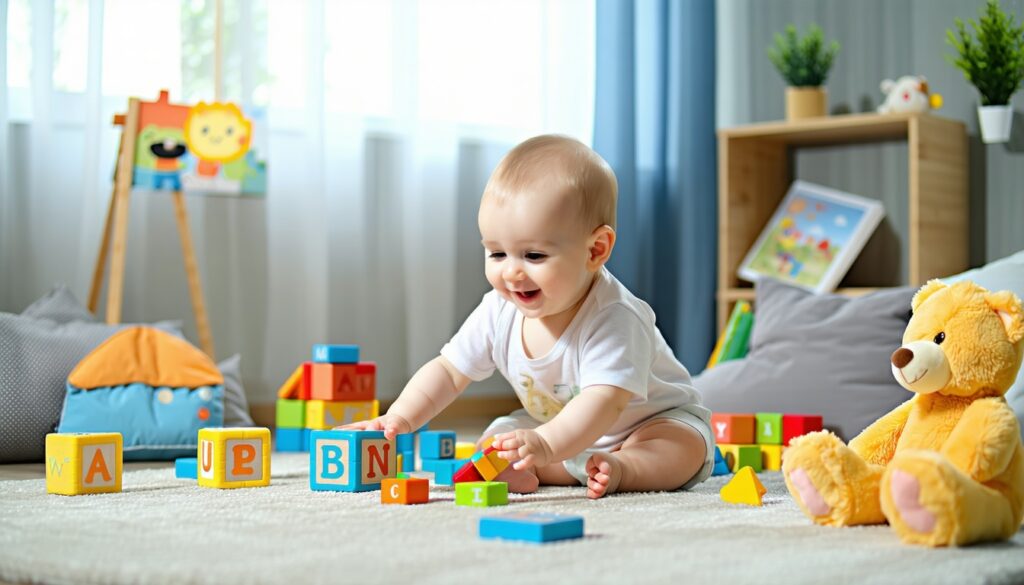 taalontwikkeling spel baby
