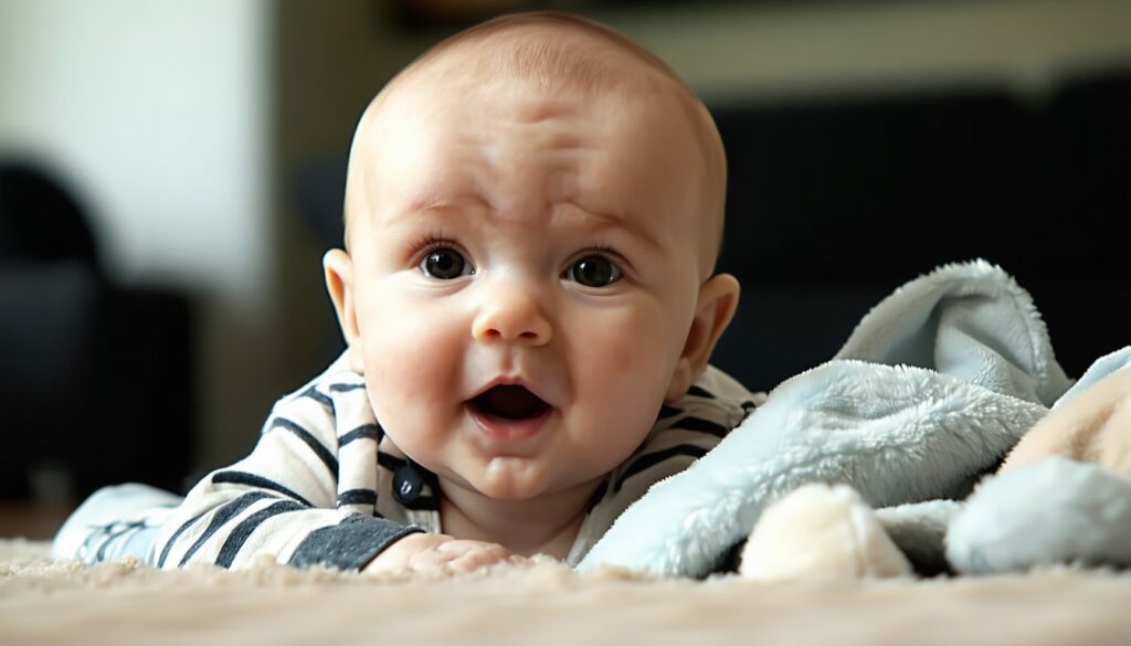 baby stimuleren om te grijpen