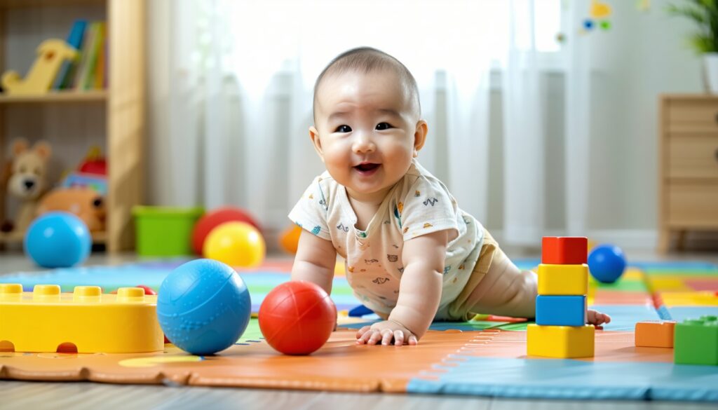 motorische ontwikkeling stimuleren baby