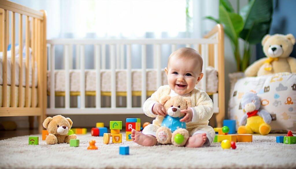 baby stimuleren met speelgoed