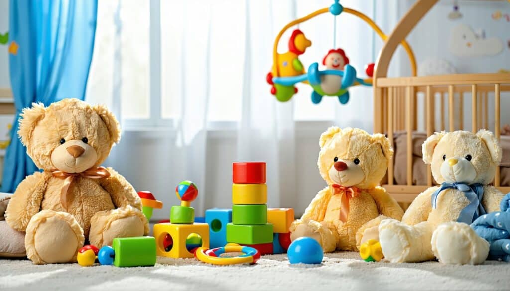 geschikt speelgoed baby
