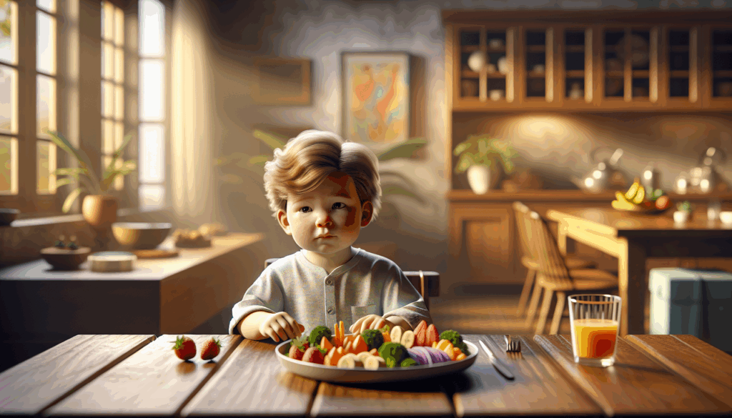 peuter wil niet eten