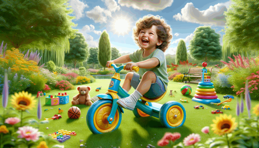 rijden en fietsen peuter